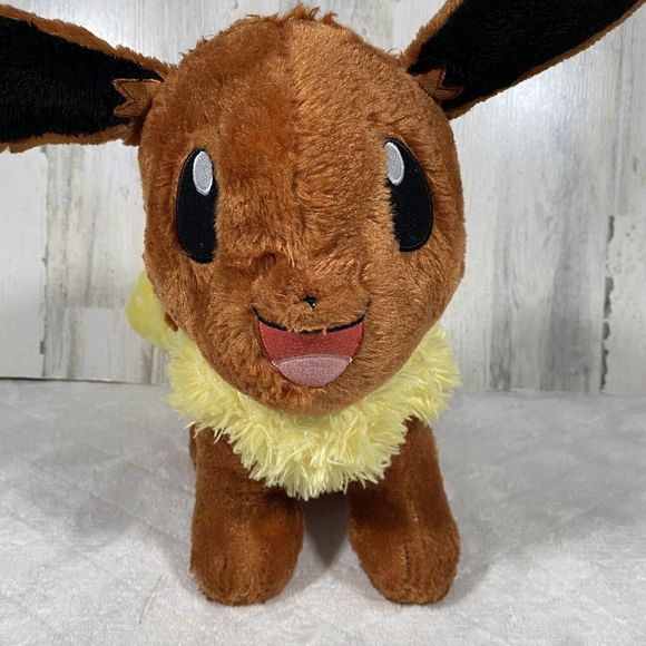 Build A Bear Pokemon Eevee Plush Stuffed Animal 16" Collectable Stuffed Animal - Picture 3 of 8